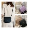 Fashion Felt Shoulder Bags for Women Women's Subaxillary Bag Design Advanced Texture Armpit Handbags Purses Crescent Saddle Bag