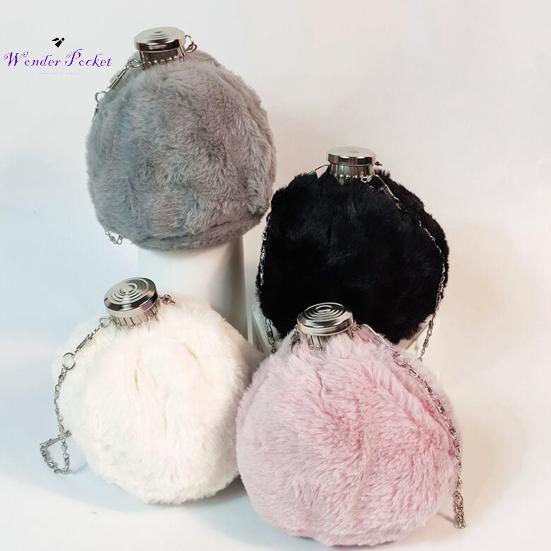 

Новейшие женские модные мини-нечеткие ведра в форме ведра через плечо через плечо