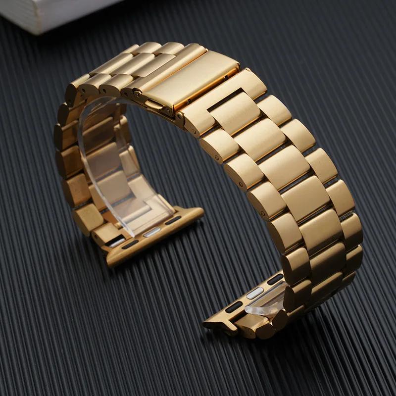 Stainless Steel Strap for Watch band 45mm 44mm Ultra 2 49mm 42mm-40mm-41mm-46mm Metal watchband series 10 9 8 7 6 5 4 3 se