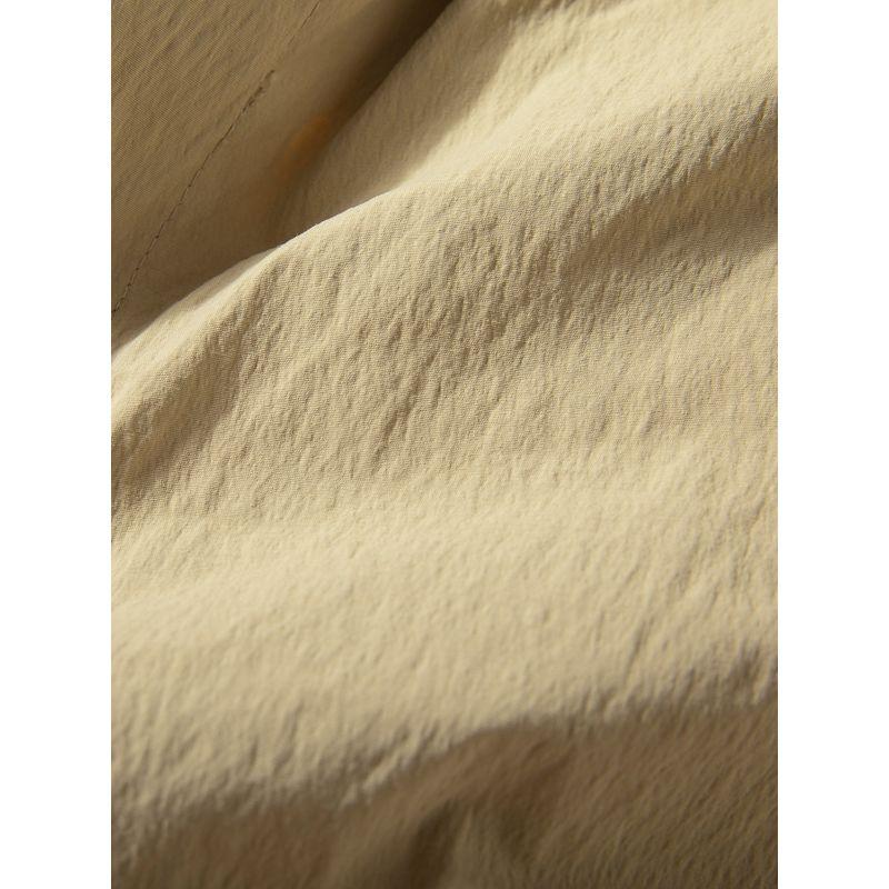 Summer Quick-Dry Shorts for Men, Lightweight, Simple, Versatile Beach Shorts, Outdoor Functional Style, Loose Straight-Leg Five-Point Pants