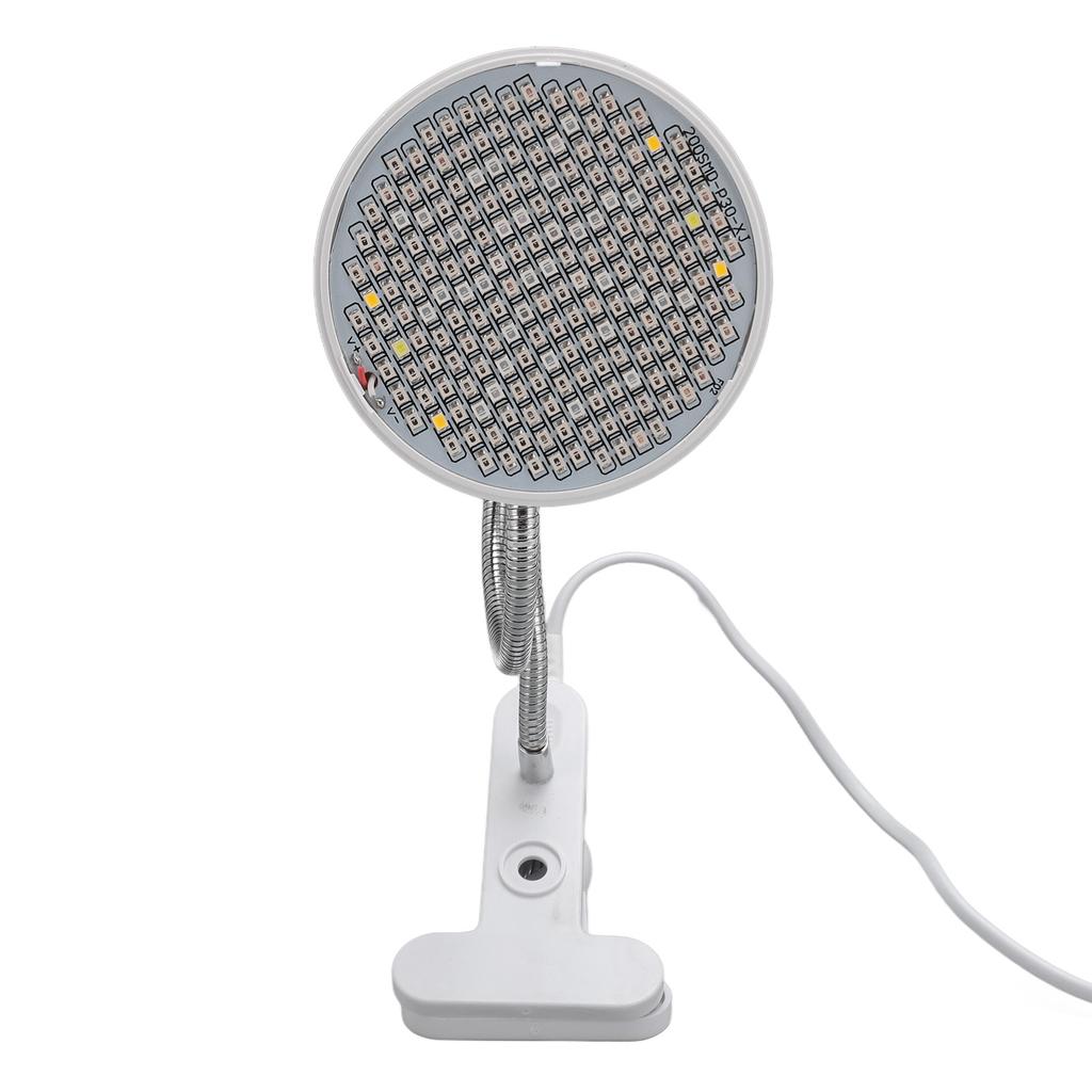 Grow Light LED Plant Light 8W Full Spectrum Desk Clip   Gooseneck E27 Socket Growing Lamp  for Indoor