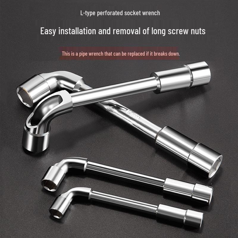 Llave de tubo hexagonal en forma de L para espejo - Juego de herramientas para tuberías y ferretería