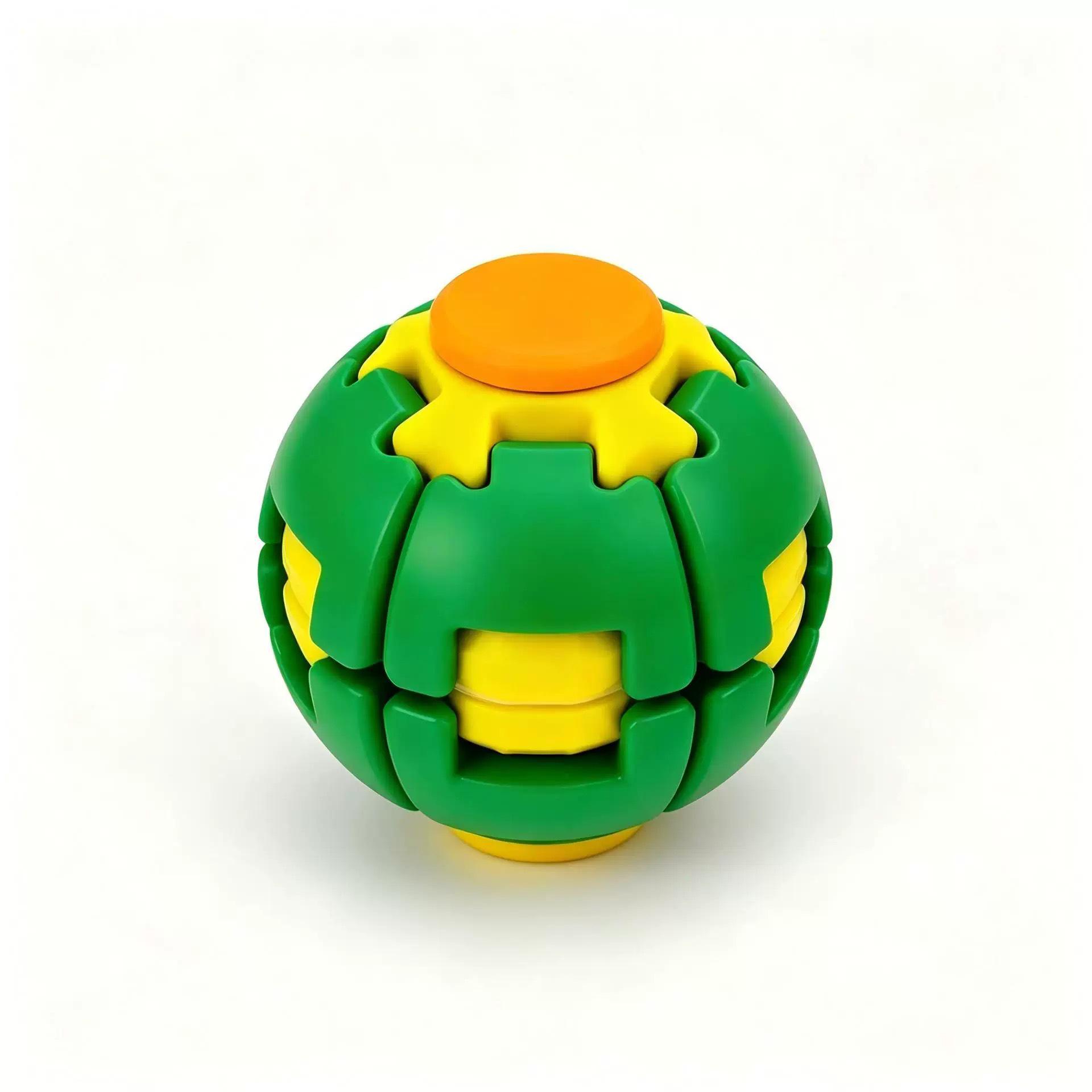 New Spiral Press and Rotate Decompression Ball Toy - Popular TikTok Sensation