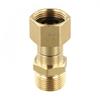 1Pc M22 15mm Copper Swivel Fitting for High Pressure Washer Hose Connection