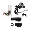 36V 48V 500W Scooter Controller Kit Electric Bicycle Controller with LCD Display for Scooter Modification Accessories