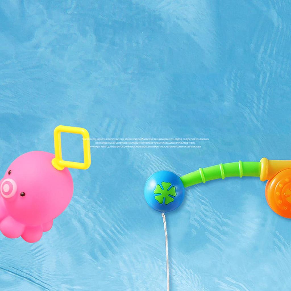 Duck Fishing Game Duck Bathtub Toys 20 Pieces Fun Carnival Game for Children Baby Boys Girls Sensory Development Party