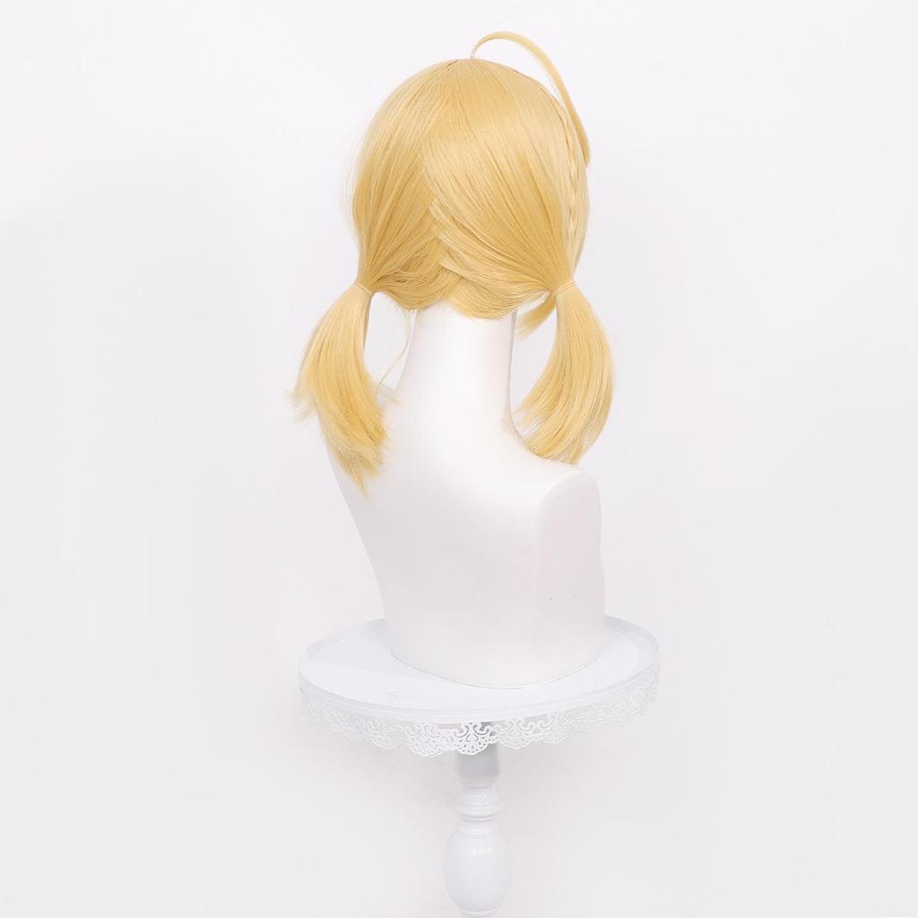 Shangni Si Fumigen Yellow Twin Tails Kotori Cosplay Wig - Blue Archive Simulation Scalp