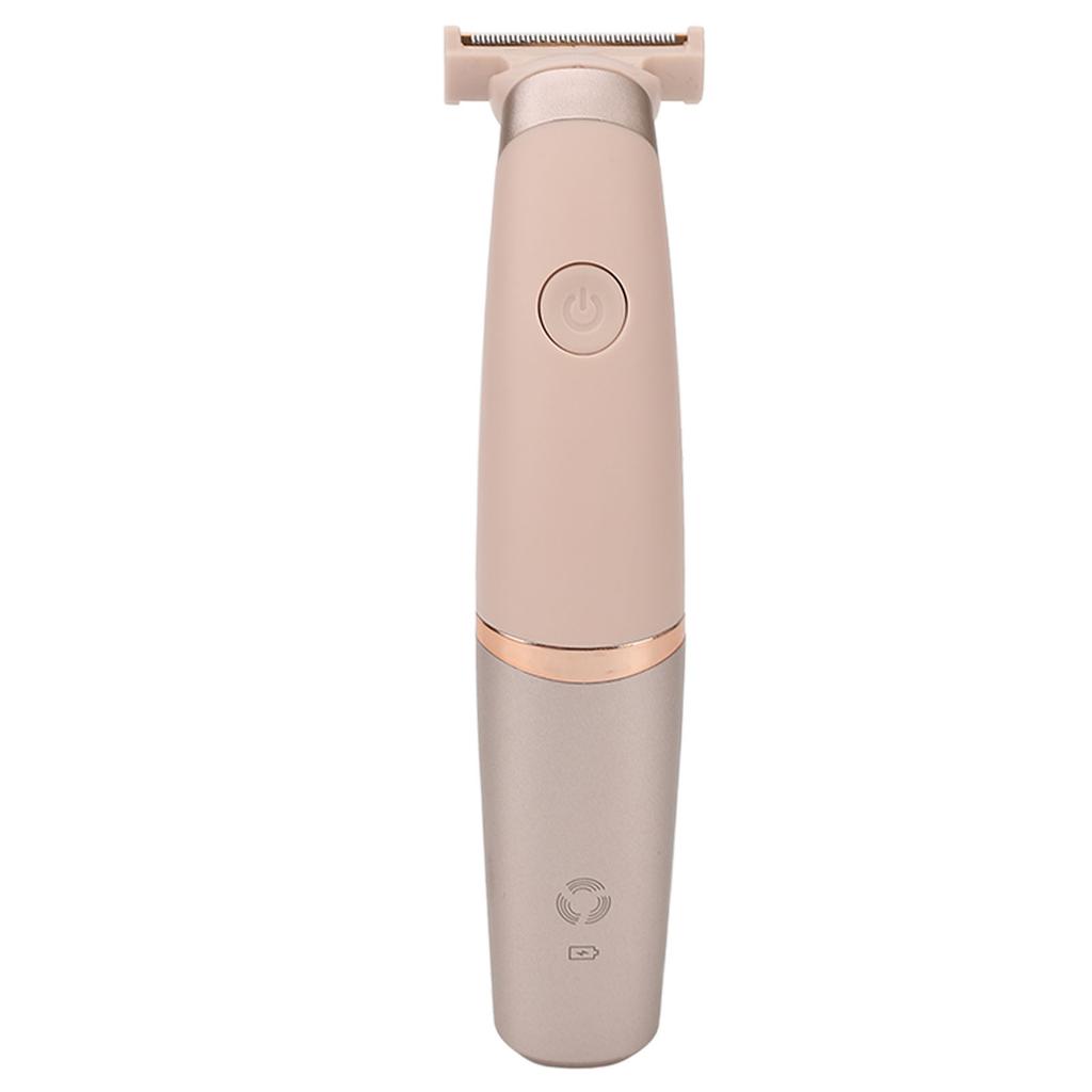 Electric Lady Clipper High Hardness Safety Portable Electronic Female Trimmer with Guide Comb