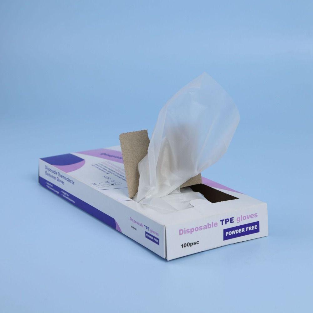 100Pcs S/M/L/XL Disposable Gloves Acid Work Safety Latex Free Gloves Durable Cleaning Gloves  Market