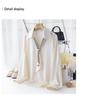 French Ribbon Satin Long Sleeve Women's Shirt - 2026 Spring Professional Style