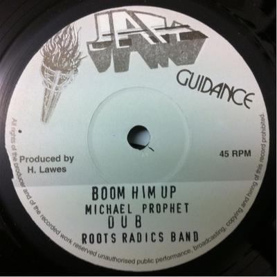 10-Zoll Schallplatte MICHAEL PROPHET / THE ROOTS RADICS - Boom Him Up / You Been Talking JG012 Jah Guidance Reggae, Ska & Dub Gebraucht