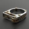 Punk Men Women Mechanical Gear Geometric Band Finger Ring Party Jewelry Gift