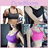 Athletic Running Sports Bra With Shockproof Reinforced Support For Active Women