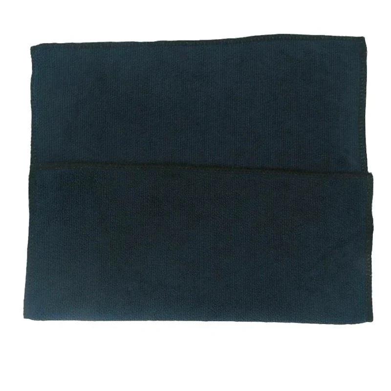 Black Ultrafine Fiber Cloths Household Rag Car Clean Polyester Cotton Quick Drying Duster Kitchen Towel Dish Cloth Scouring Pad