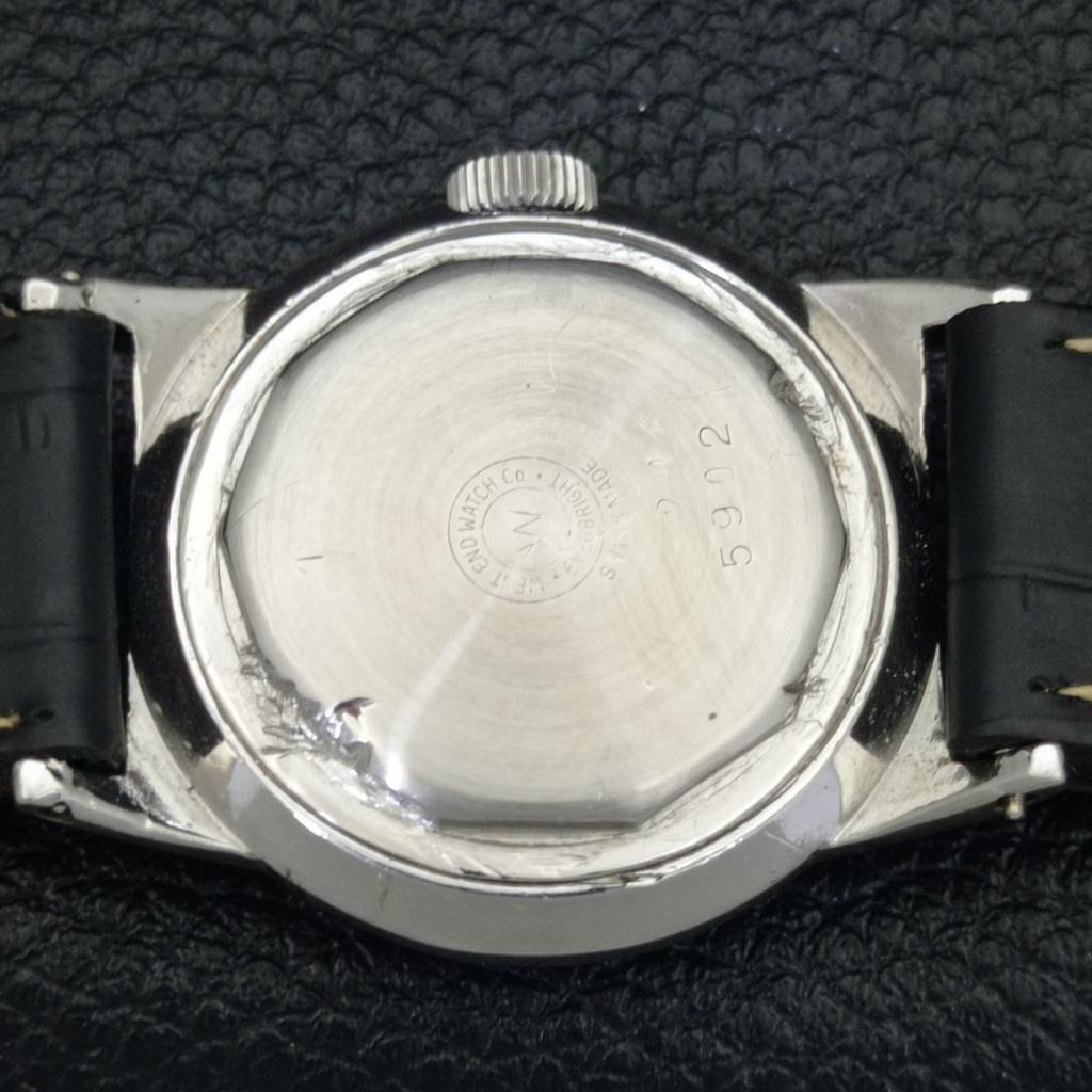VINTAGE WEST END WATCH CO WINDING SWISS BOY WHITE COLOR DIAL WATCH a700135-5 R201-a700135