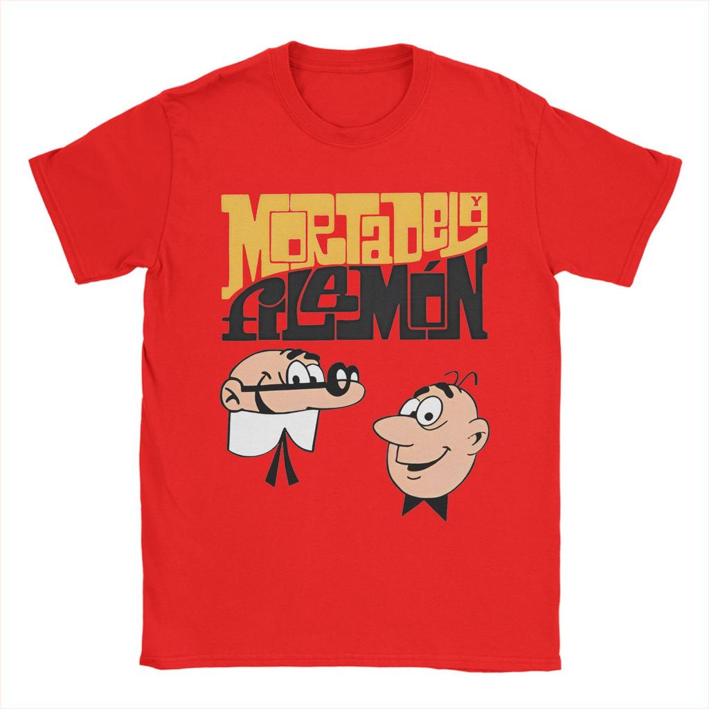 Mort & Phil Mortadelo y Filemón Merch Unisex T-Shirts Baumwoll-T-Shirt Neuankömmling T-Shirt Kleidung