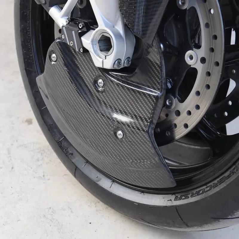 For BMW S1000R S1000RR M1000R M1000RR S1000XR 2022 2023 2024 ABS Carbon Front Fender Wheel Cover Kit Motorcycle Accessories