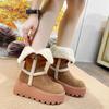 Winter Women's Warm Plush Snow Boots High Quality Cold Proof Fashion Casual Cotton Boots Women's Knight Boots Botas Para Mujer