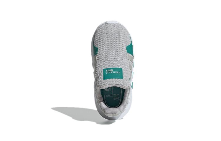 Adidas Originals EQT ADV 360 I Breathable Low top Toddler Shoes Gray Green Infant And Toddler CG6593