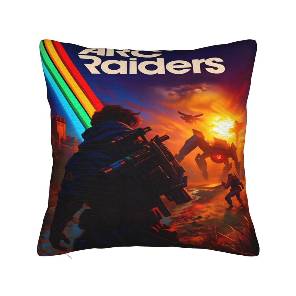 Povlak na polštář Hra Arc Raiders Pohodlný Povlak na polštář Do obývacího pokoje Pohovky Retro Trendy Povlaky na polštáře