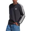 adidas Felpa Girocollo Colorblock a Tre Strisce Uomo Top Nero IB4027