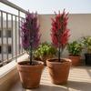 No Fade Lavender Tree Ground Stake UV Resistant Fake Flower Sprigs  Maintenance Free