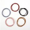 5Pcs/Lot Hair Ropes Women Girls Simple Basic Elastic Hair Rubber Bands Headwear Solid Color Headband Fashion Hair Accessories