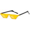 1Pcs Pixel sunglasses Retro Pixel glasses  Adult boys and girls Photo props birthday party supplies