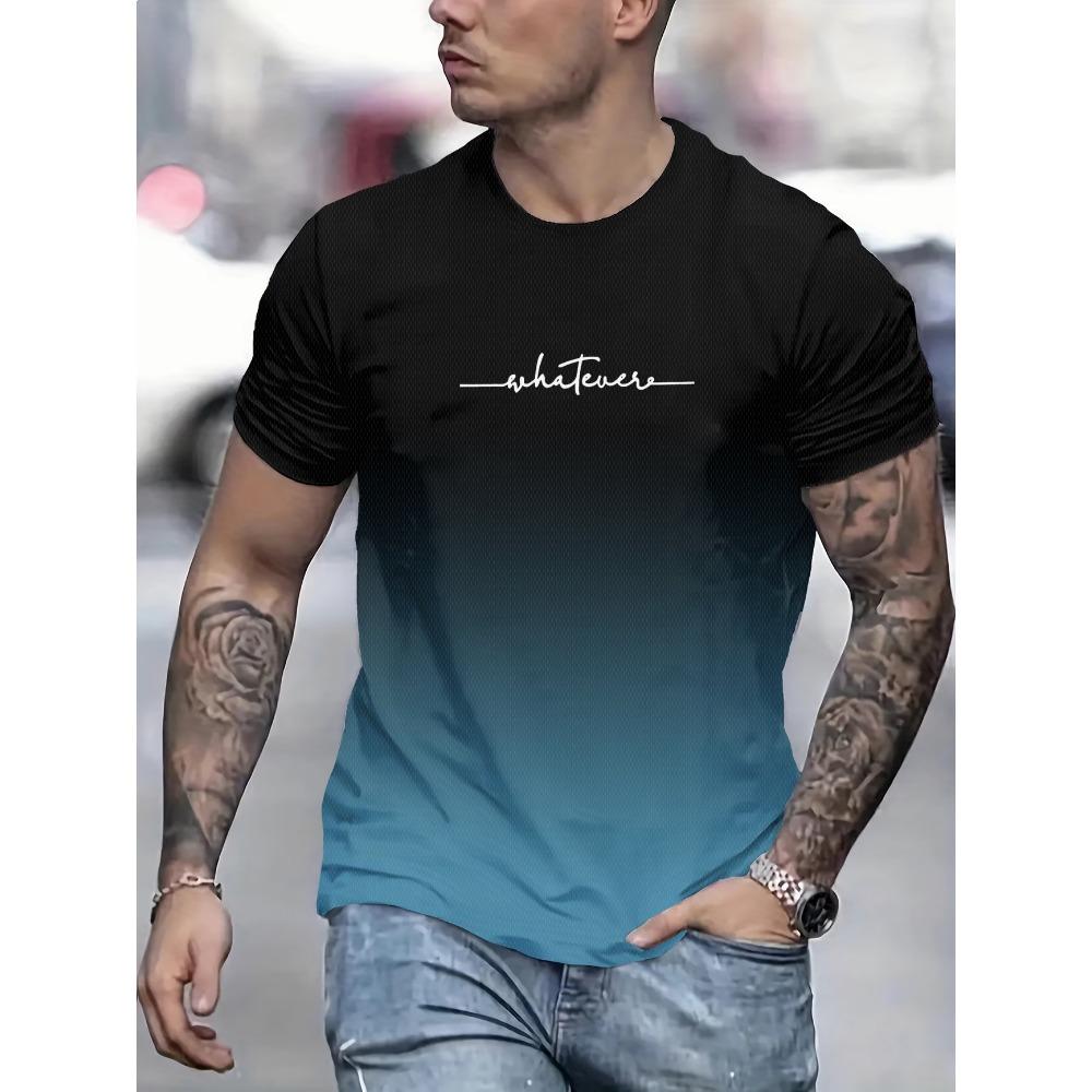 Animal T-Shirt For Men Summer Casual Short Sleeve Cartoon Print Funny Men's T-Shirts Fashion Male Pullover Oversized Clothing