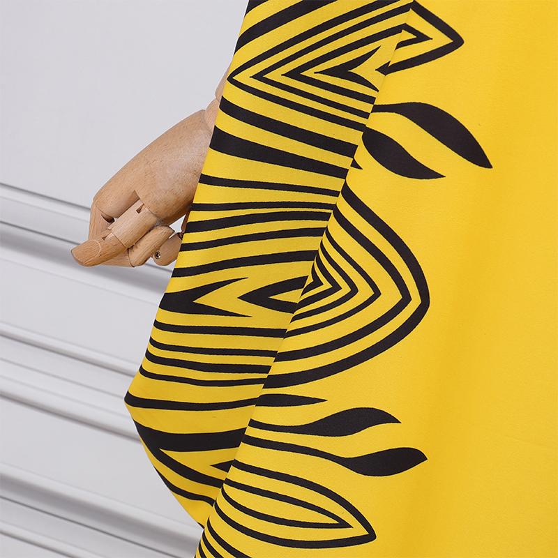 Plus Size Women Oversized Round Neck Sleeveless Print Casual Baggy Maxi Dresses