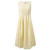 Damen Sommer A-Linie Ärmelloses Westenkleid