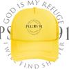 God Refuge Fortress Psalms Shelter Wings Baseball Cap Anime Graphic Hats Adult Unisex Women Sports Outdoor