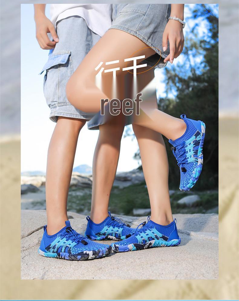 Lightweight Quick-Dry Anti-Slip Anti-Cut Water Shoes for Beach, Rafting, and Outdoor Use