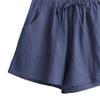 Sommer Shorts Hohe Taille Streetwear Schnell Trocknend Einfach Weiter Beinteil Damen Lässig Outdoor
