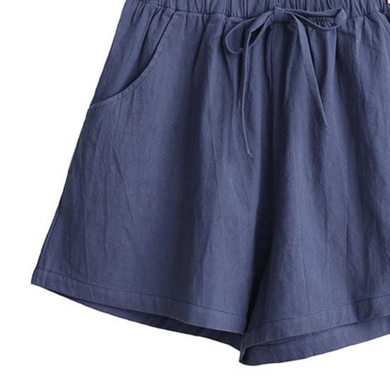 Sommer Shorts Hohe Taille Streetwear Schnell Trocknend Einfach Weiter Beinteil Damen Lässig Outdoor