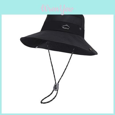 Summer Wide Brim Fishing Hat With Waterproof Quick Dry Nylon For Men And Women Outdoor Sun Protection