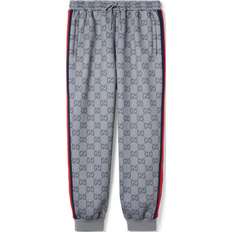 Gucci FW24 Knitted Sweatpants Men's Gray 798612-XJGRH-1069