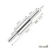Stainless Steel Seamless Rolling Pin for Baking, Dumplings, and Noodles