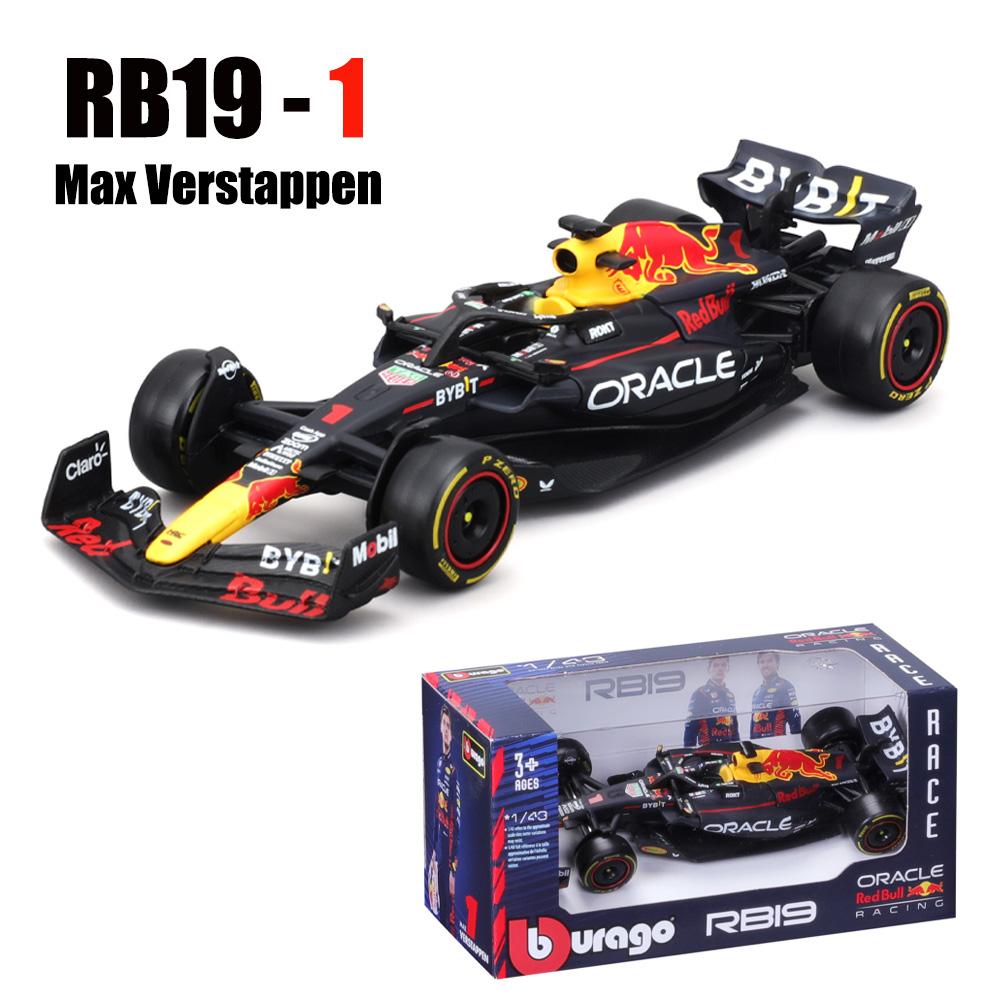 ABBZ1 Bburago 1:43 F1 Red Bull Rb20 2024 Hardcover #1 Max Verstappen #11 Perez Alloy Formula 1 Racing Die-Cast Model Gift