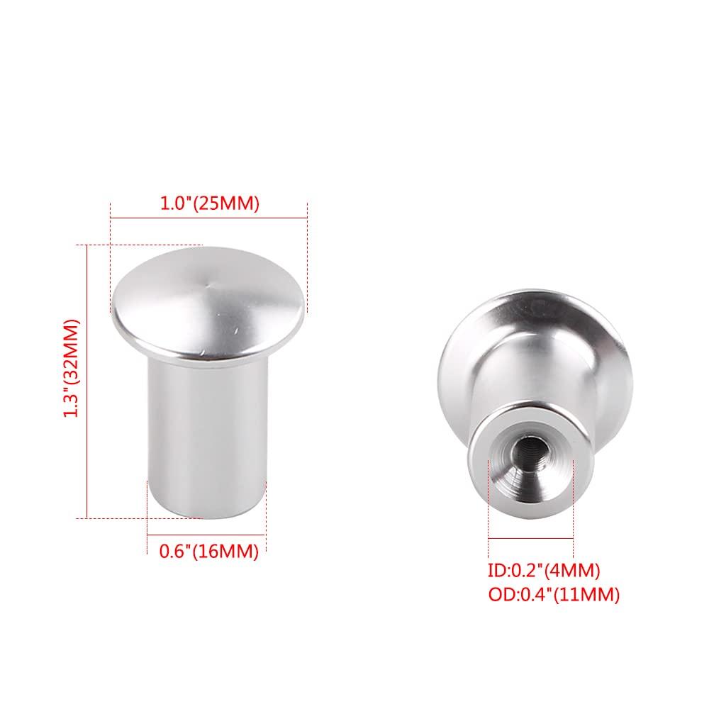 MUTEKI Spin Turn Knob Aluminum Drift Button Knob Parts Side Brake Spin Turn Knob