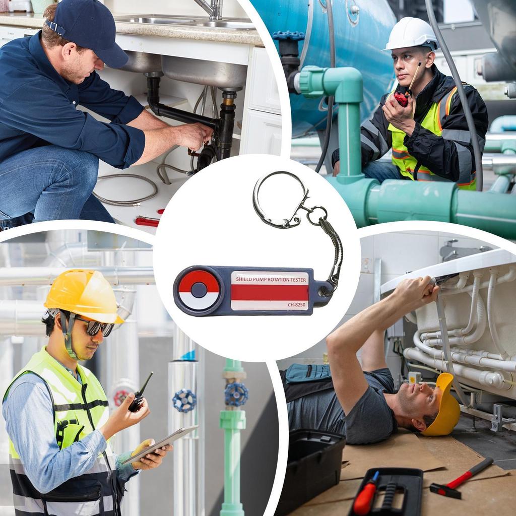 High Quality-Heating Circulation Pump Rotation Tester And AC Detector Oil Burner Solenoid Valve Detects Coil Tester