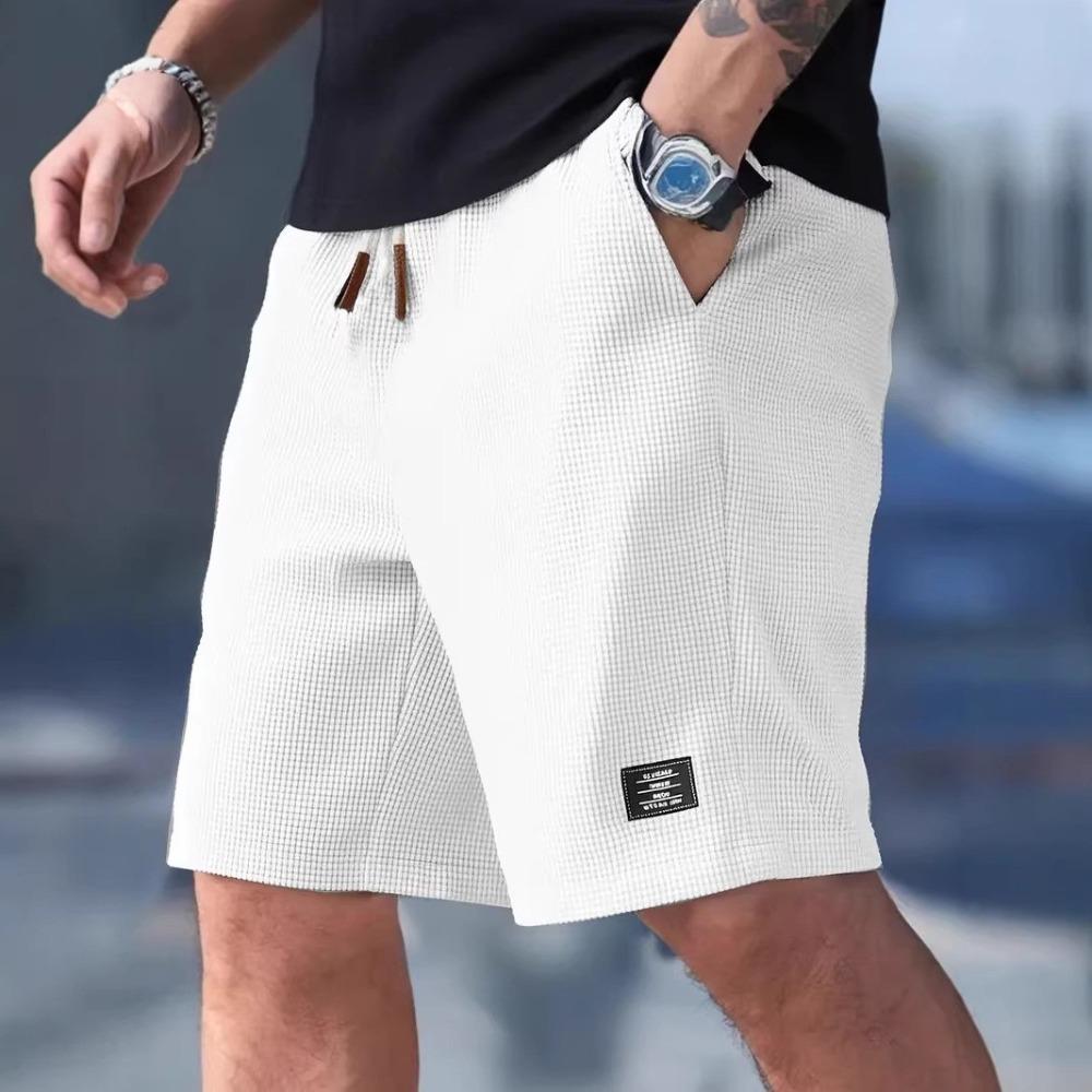 Men's Casual Sports Shorts - Versatile Summer Men's Loose Five-pocket Pants - Pineapple Patterned Shorts