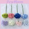 Silk Hydrangea Wedding Pathway Decor With Faux Flower For Celebrations And Photography