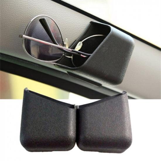 2Pcs Universal Car Interior Glasses Organizer Storage Bag Box Holder Accessories