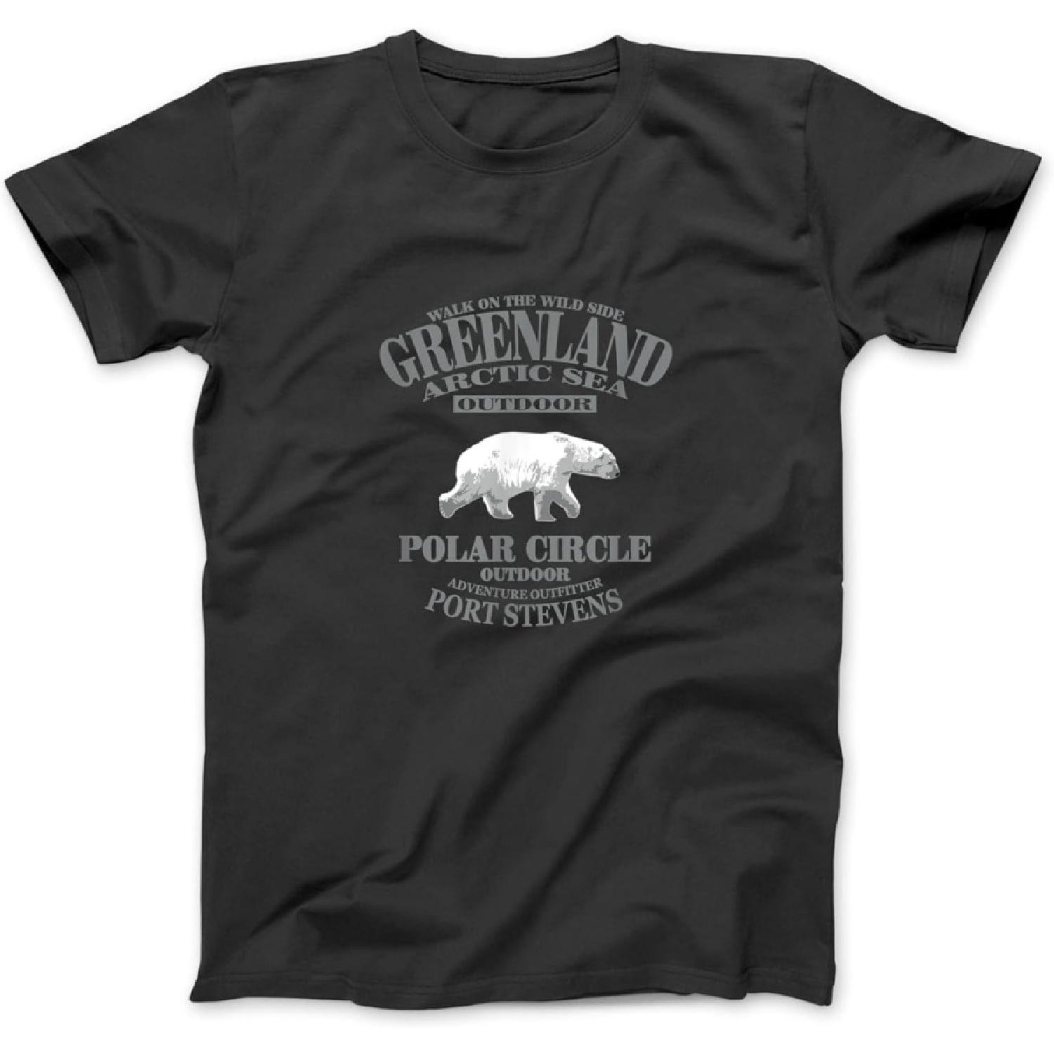 

Greenland Polar Bear T-Shirt Sweatshirt Hoodie for Men Women Kids Made in Canada Black XXXXXL різнокольоровий