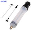 200CC Car Oil Fluid Extractor Filling Syringe Auto Oil Change Syringe with Hose Manual Fuel Fluid Oil Change Evacuator Pump