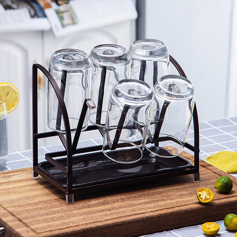 Πολυτελής Κούπα Καφέ Κούπα Νερού Ράφι 6 Θήκη Κούπας Και Πιάτο Κούπα Νερού Στεγνωτήρας Στεγνώματος Γυάλινη Θήκη Κούπας Για Κούπα Καφέ Πάγκος