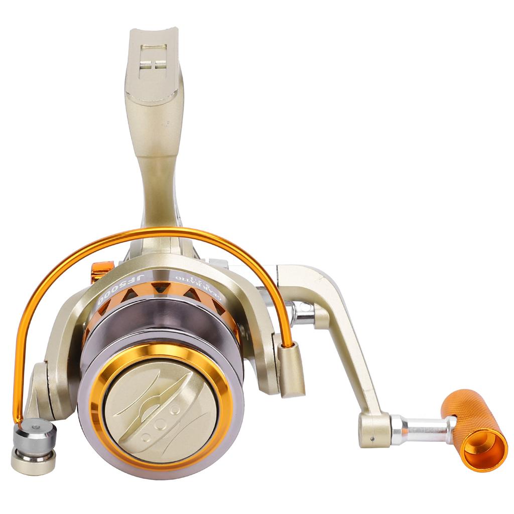 JF5000 Portable Metal Fishing Line Reel Sea Rod Casting Rods Throwing Fishing Accessory