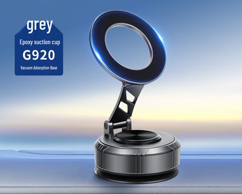Magnetic Car Dashboard Phone Holder with Vacuum Adsorption