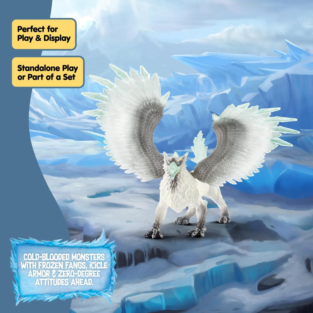 Schleich El Dorado Ice Griffin Figure 70143